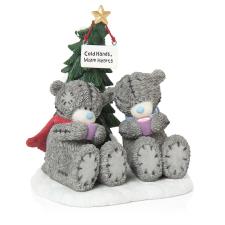 Warm Hearts Me to You Bear Christmas Figurine Image Preview